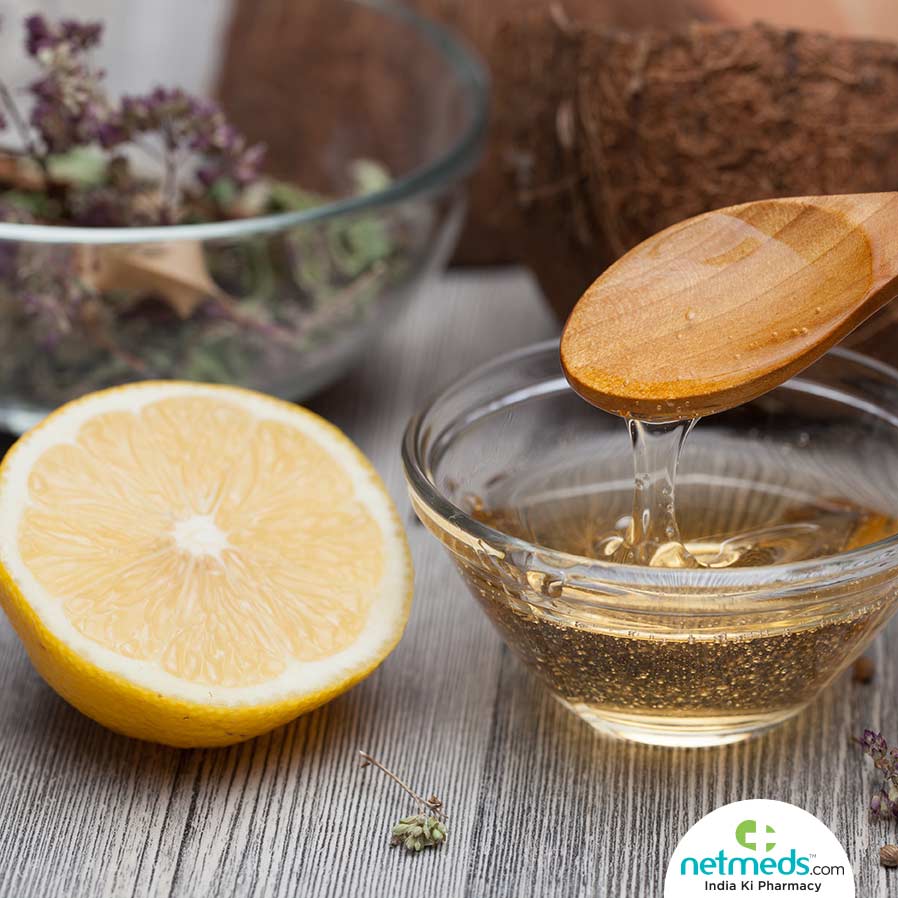 Orange and honey for stretch marks