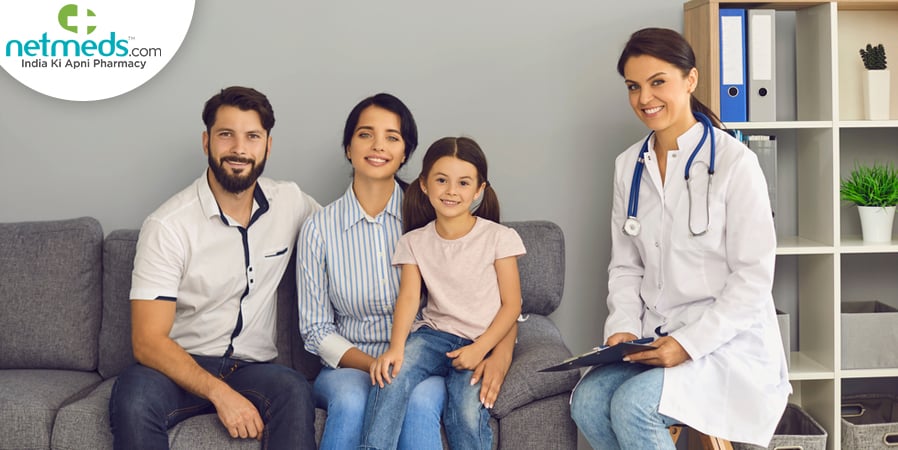 National Doctor's Day 2022 - Doctor with patient's family