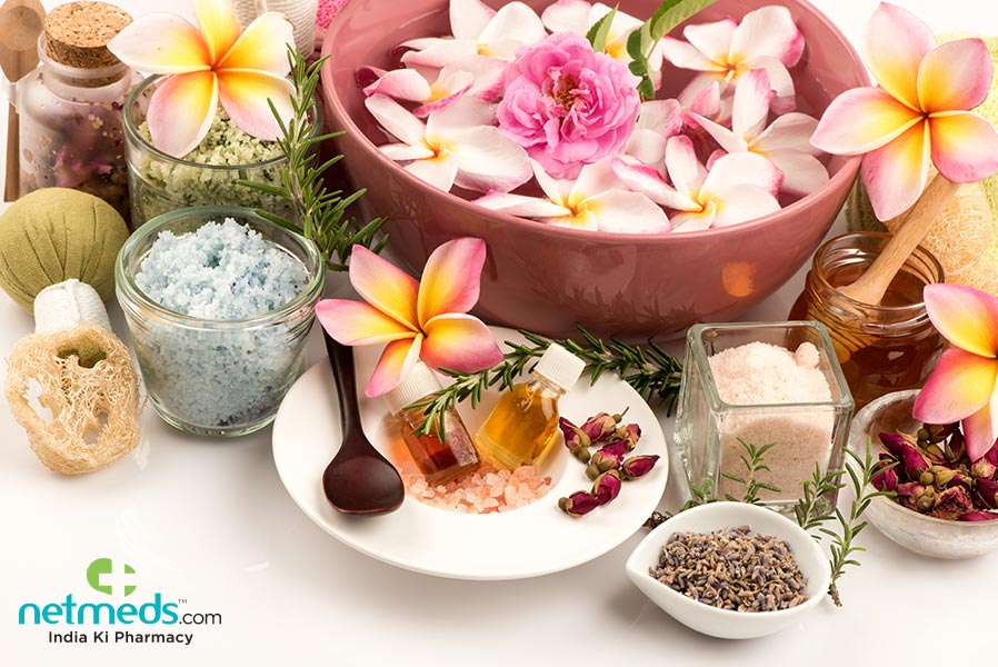 DIY beauty flower recipes
