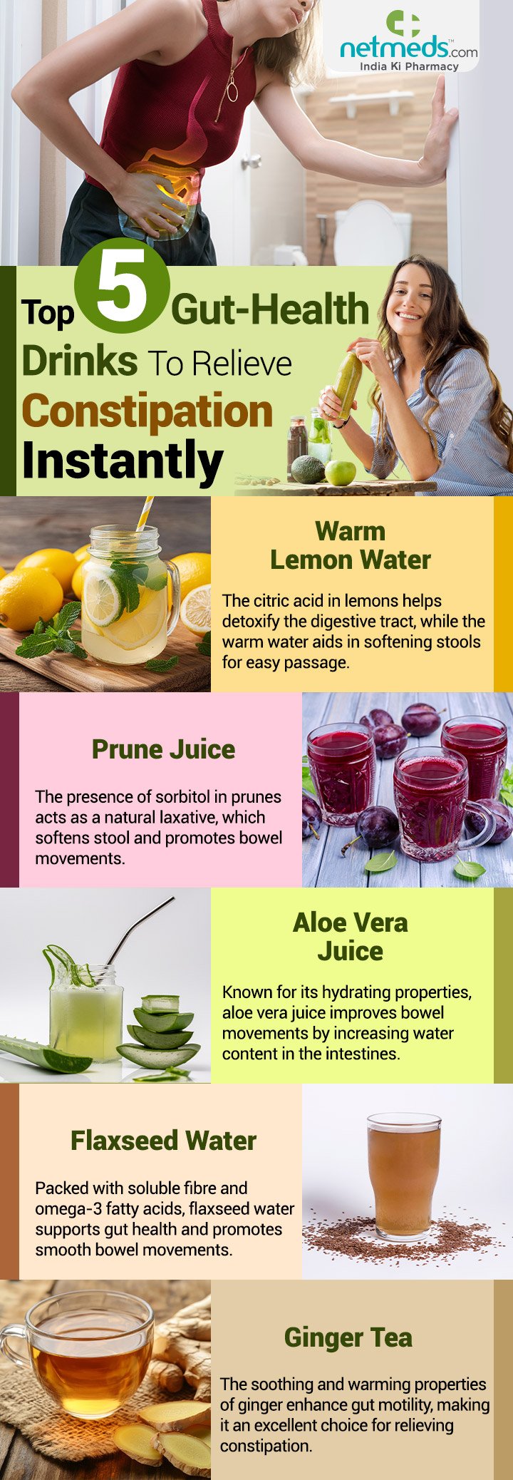 top 5 herbs to remedy constipation
