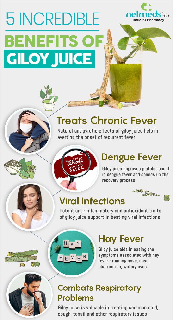 5 incredible benefits of giloy juice