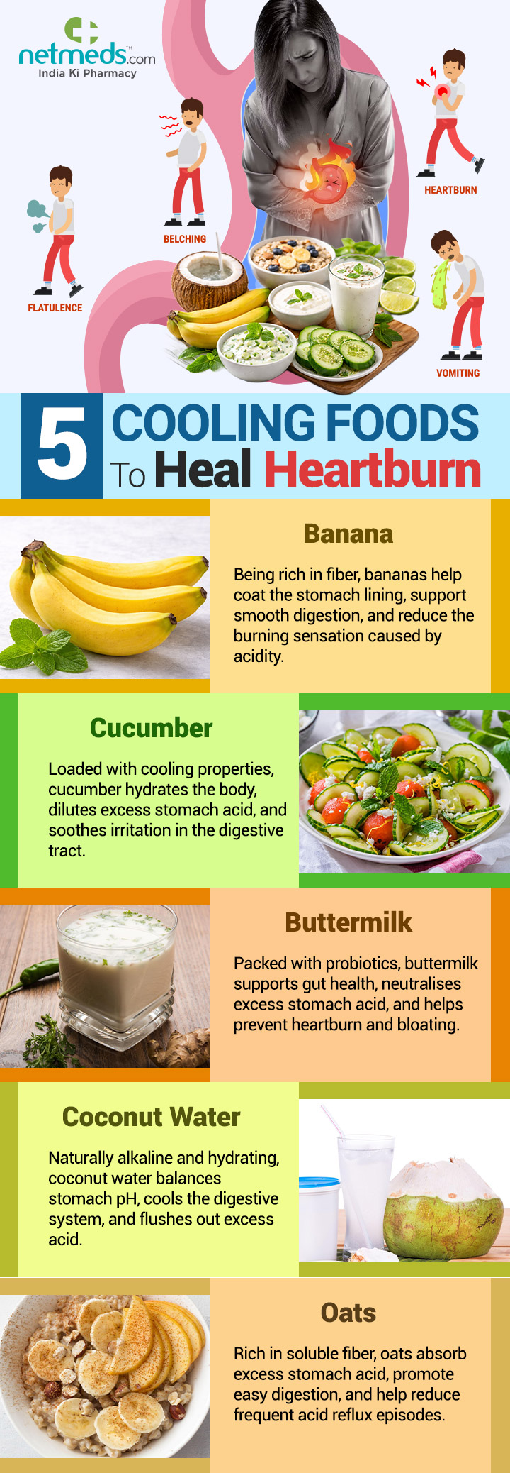 5-Cooling-Foods-To-Heal-Heartburn