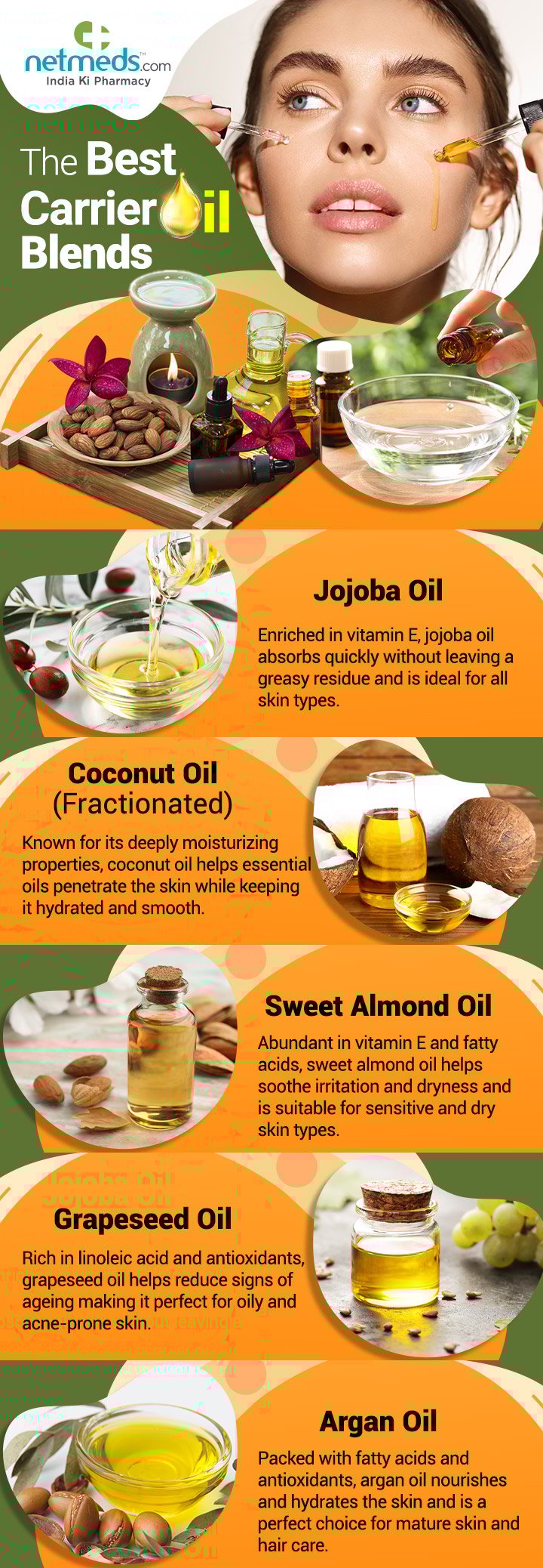 the best carrier oil blends