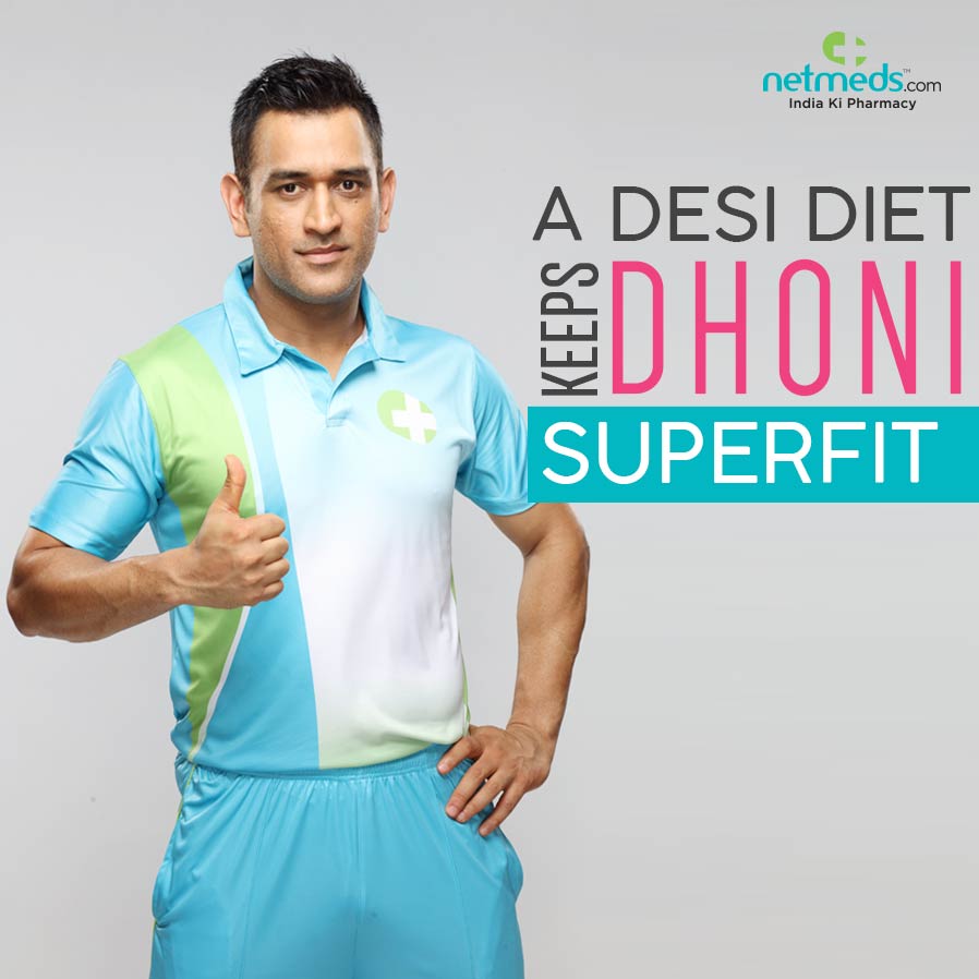 A Desi Diet keeps Dhoni Superfit
