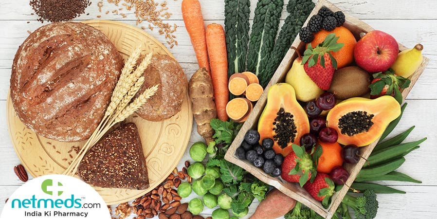 soluble and insoluble fibre rich foods