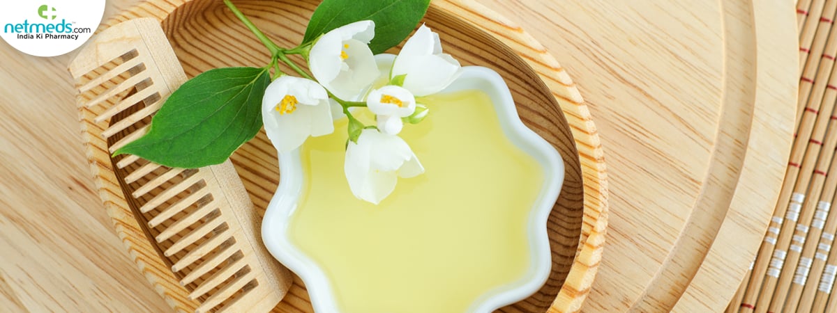 Olive oil for hair