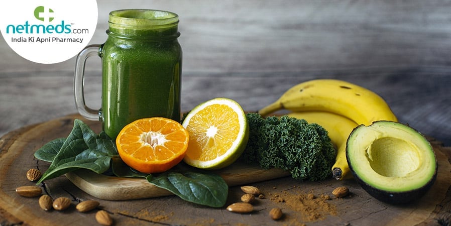 Avocado Banana Orange Green Smoothie