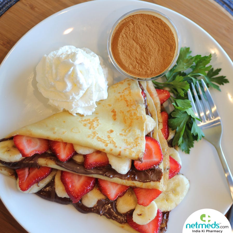 Strawberry Banana Crepes