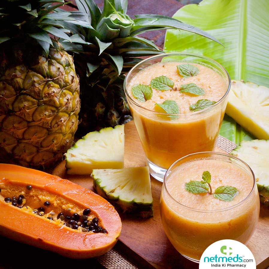 Papaya Pineapple Juice For Weight Loss