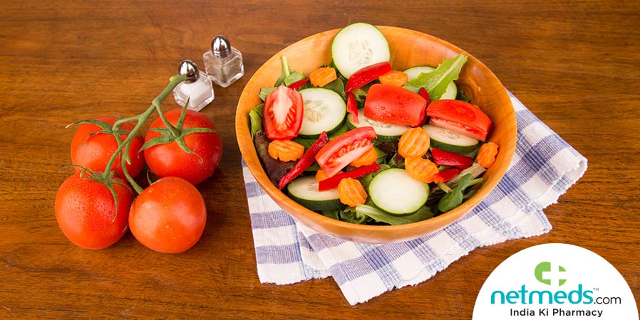 nutty vegan salad