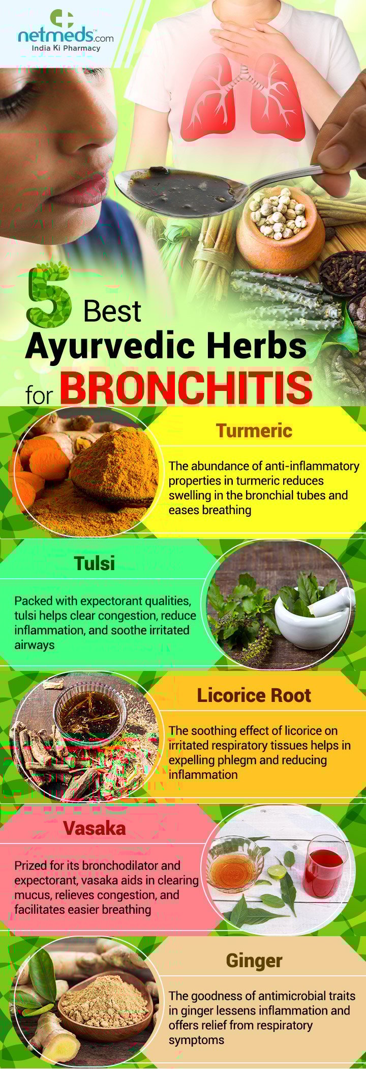 Ayurvedic herbs for bronchitis