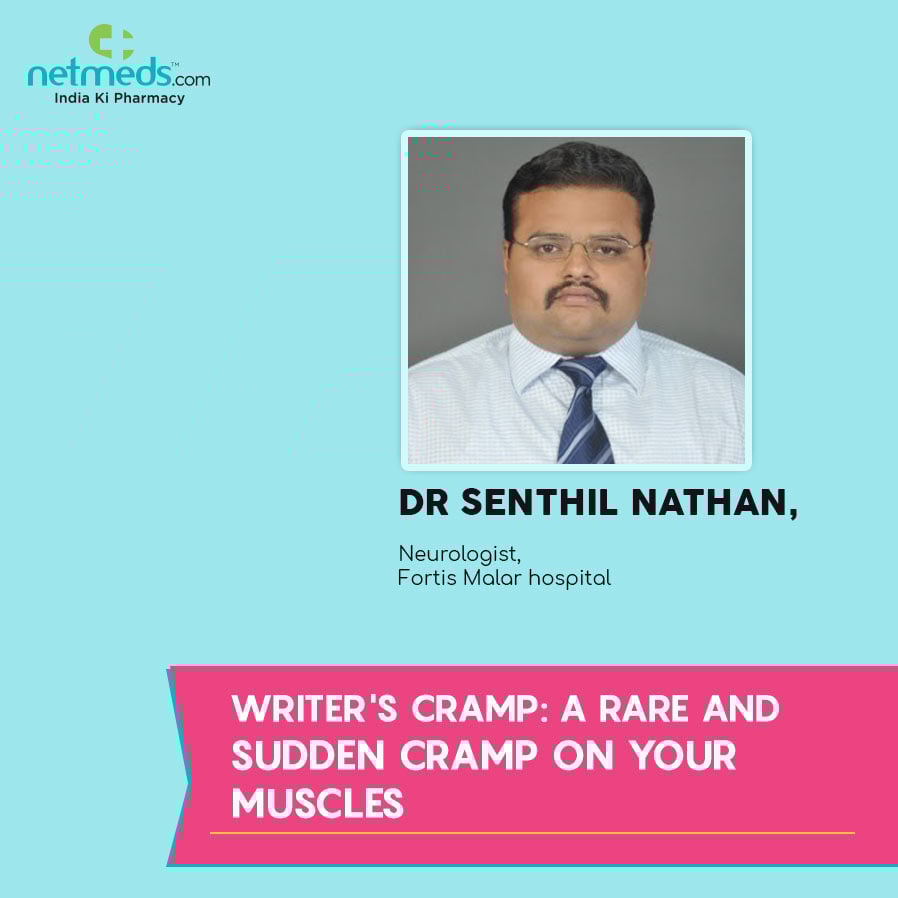 Writer's Cramp: Sudden Cramp On Your Muscles