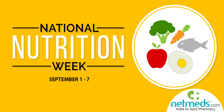 National nutrition week, September 1 -7
