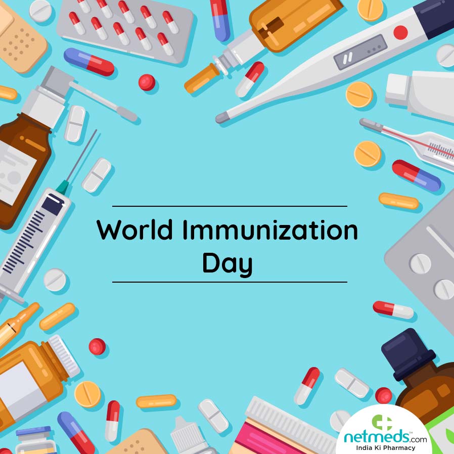 Various Vaccines World Immunization Day