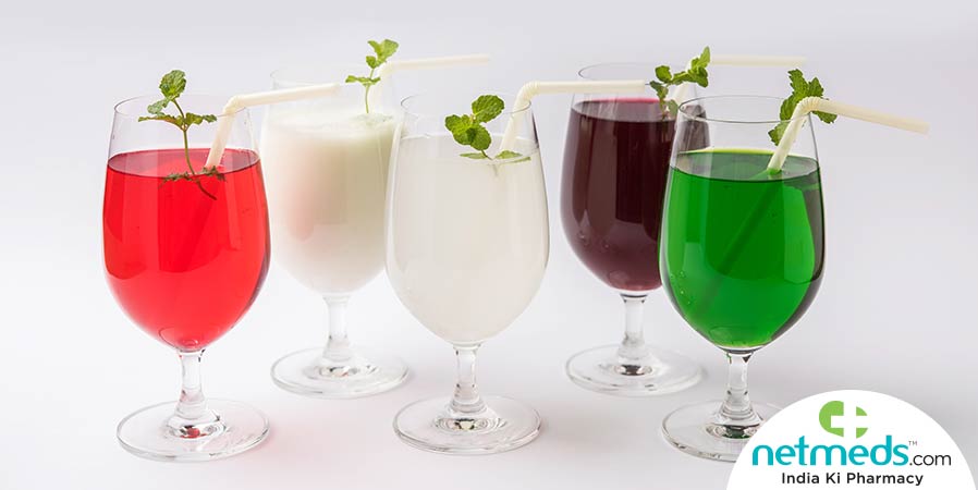 Different types of Sharbat