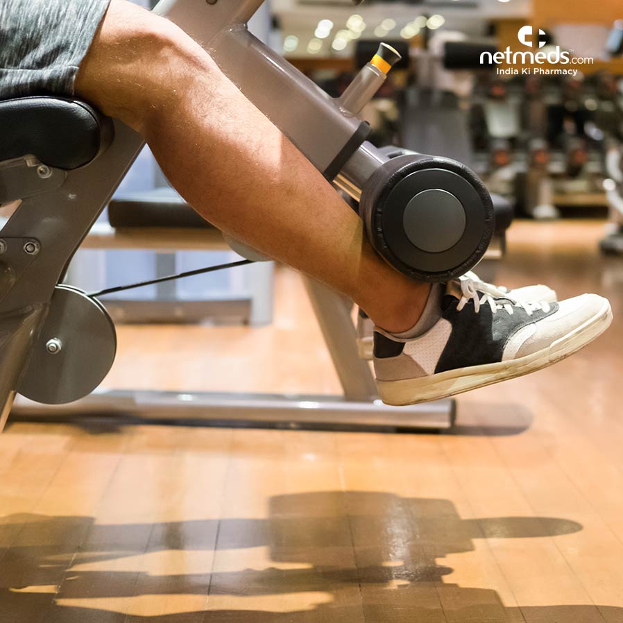 Exercising the leg