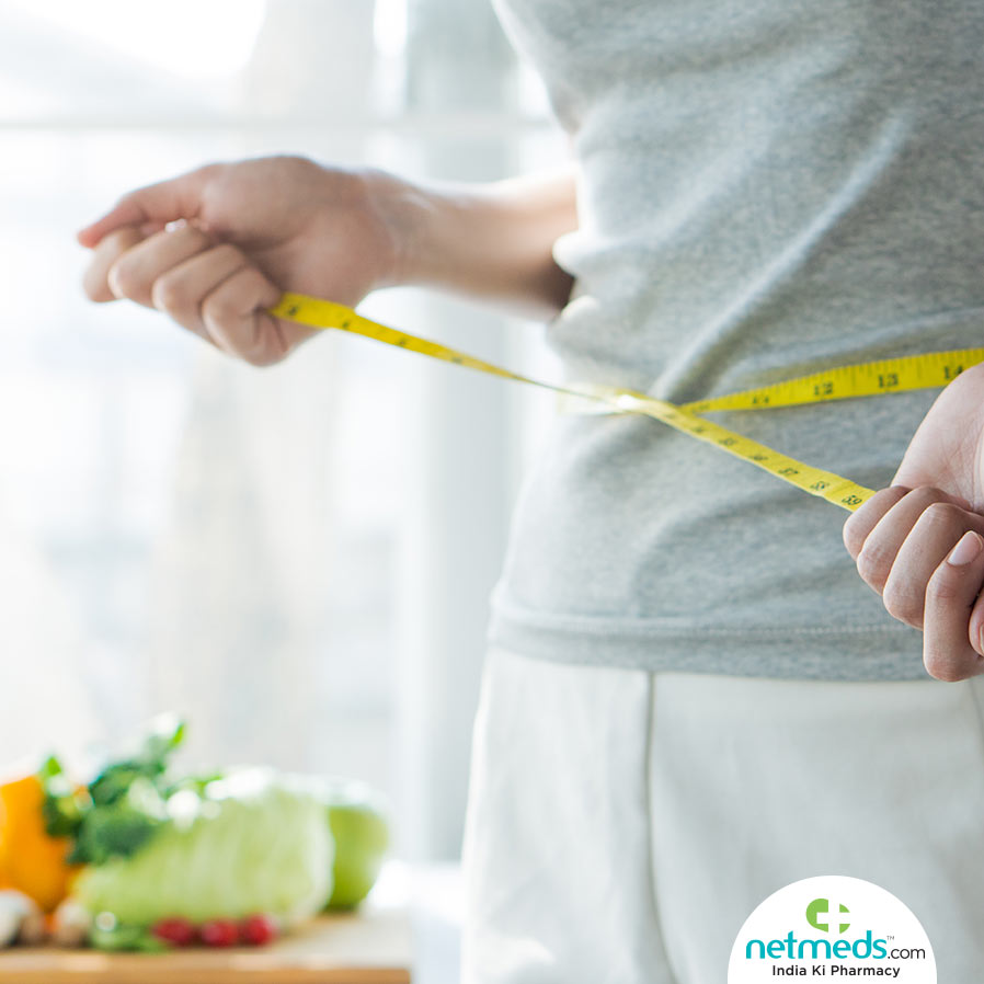 Measuring waist size