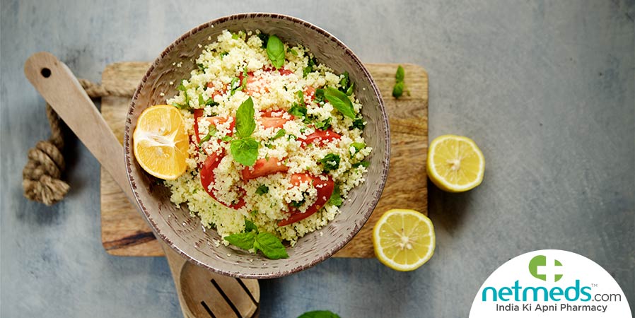 Lemon and herb couscous