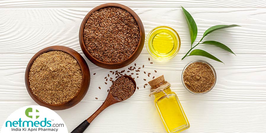 Flaxseed oil and powder