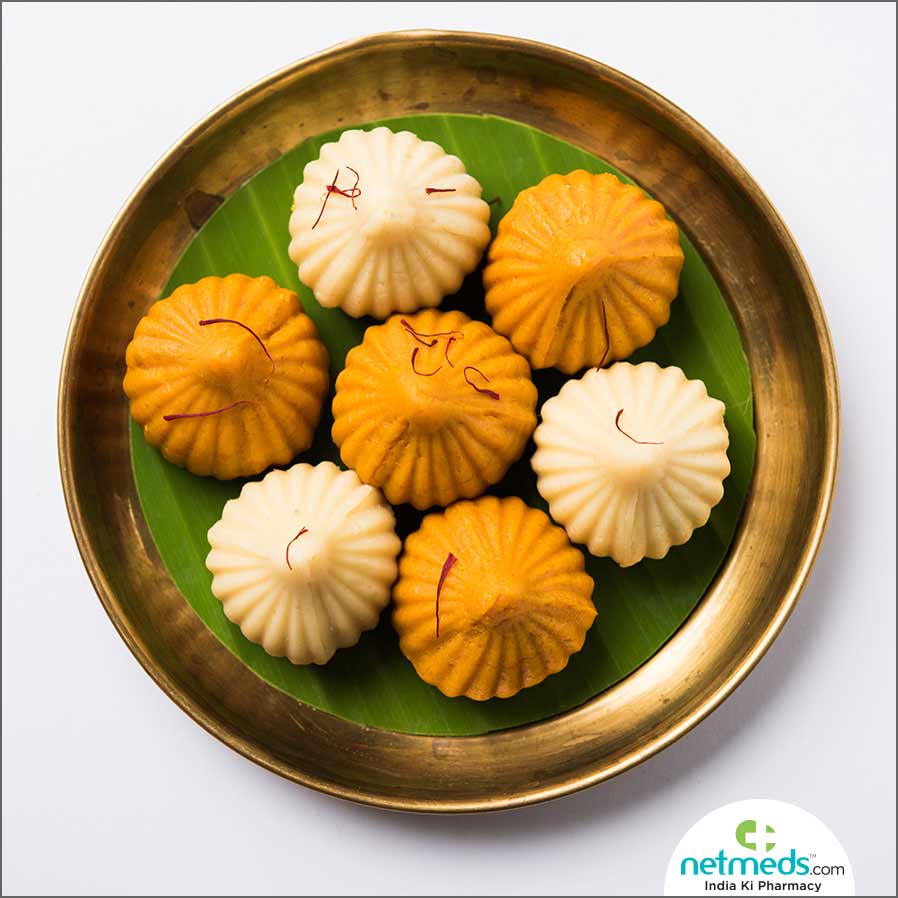 Moong dal modak for ganesh chaturthi