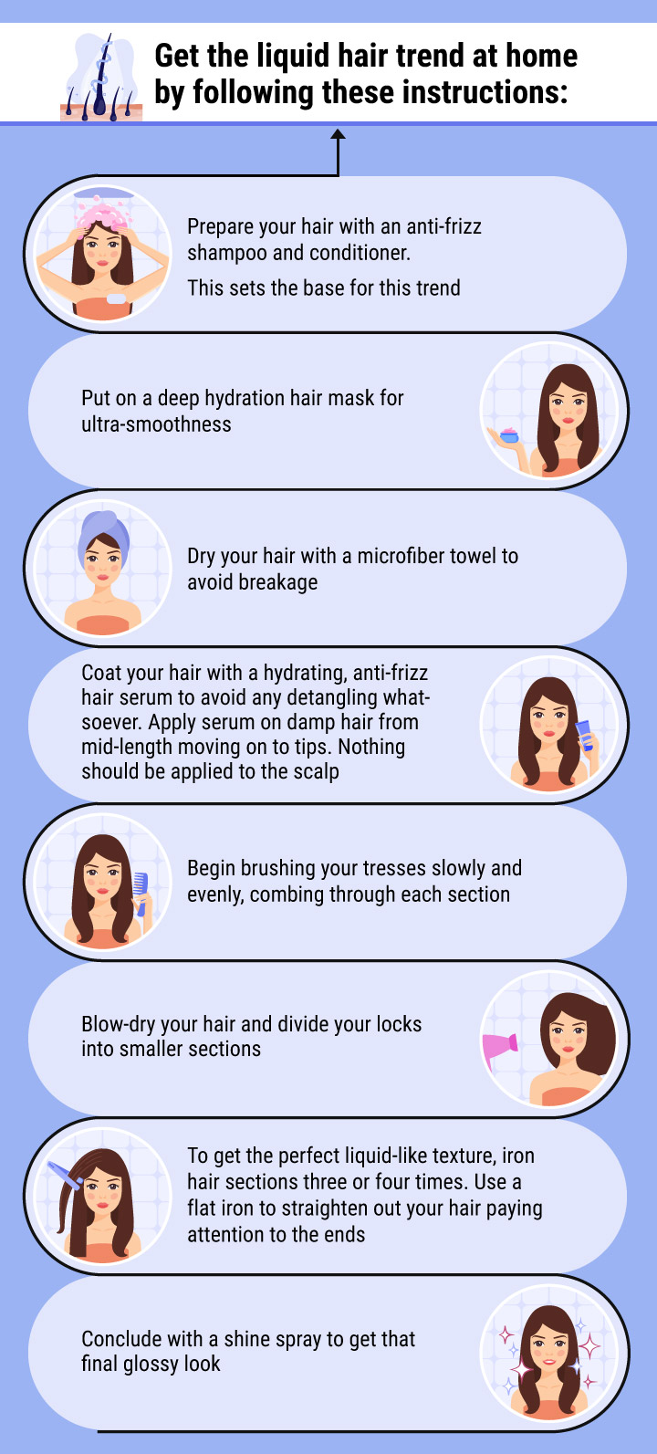 Liquid hair