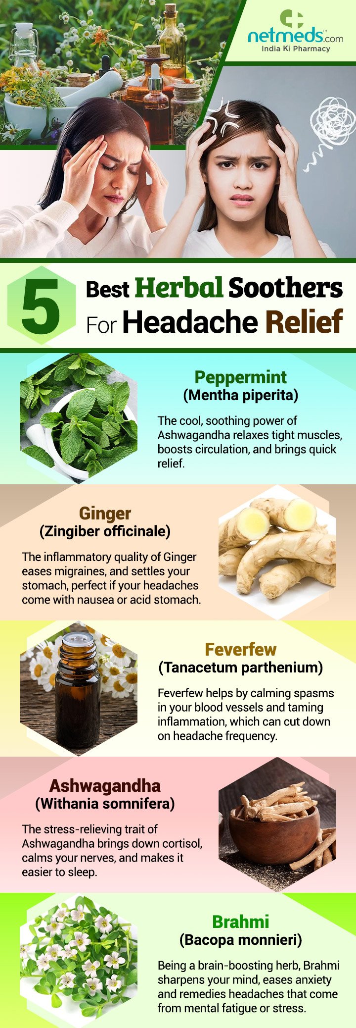 5-Best-Herbal-Soothers-For-Headache-Relief