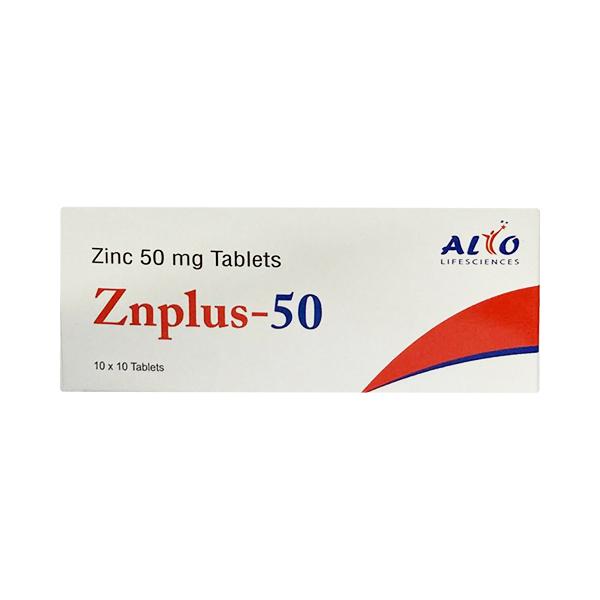 ZNPLUS 50 Tablet 10's - Supplements-Vam