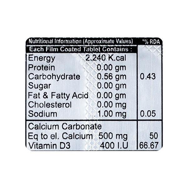 OXYCAL D Tablet 10's - Supplements-Vam