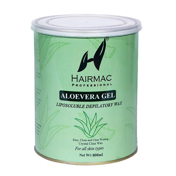 Hairmac Liposoluble Depilatory Wax - Aloevera Gel 800 ml - Face Gels