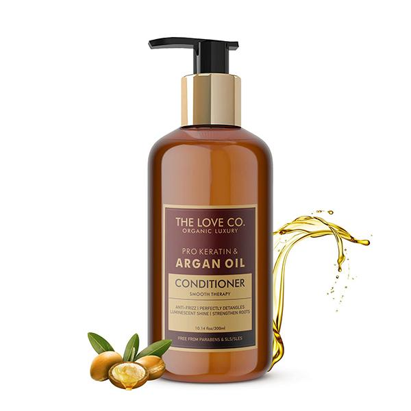 The Love Co. Conditioner - Pro Keratin Oil & Argan Oil 300 ml - Conditioners