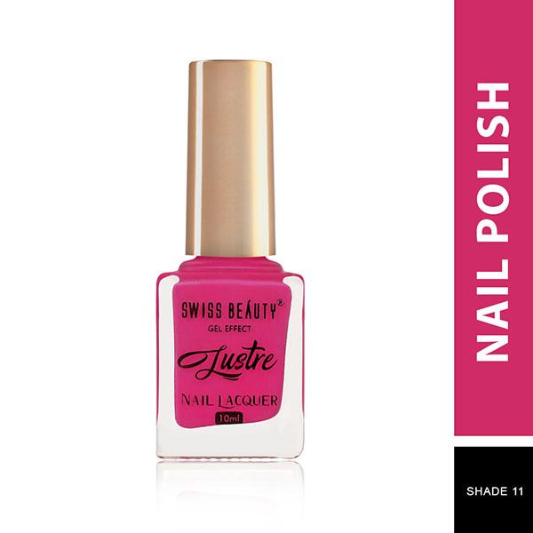 Swiss Beauty Luster Nail Polish - (Shade-11) 10 ml - Nail Polish