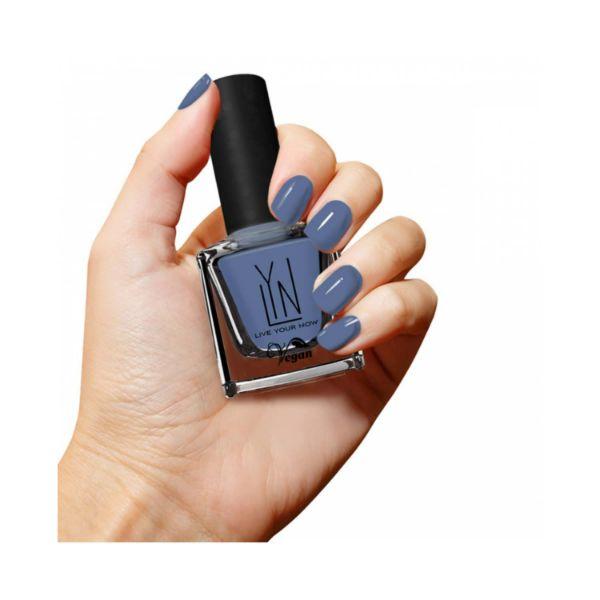 LYN Nail lacquer Stardust Blue 8 ml (N) - Nail Polish