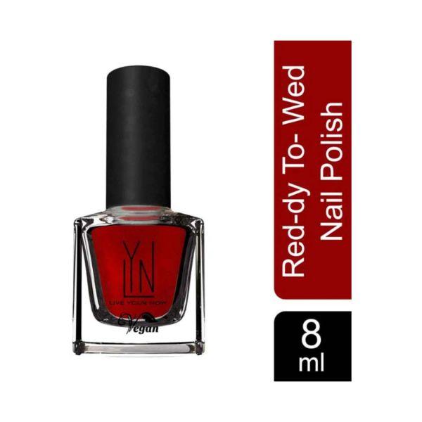 LYN Nail lacquer Nail lacquer Red-dy To- Wed 8 ml (N) - Nail Polish