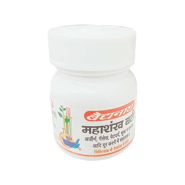 Baidyanath Mahashankh Bati Tablet 40's - Speciality Medicines