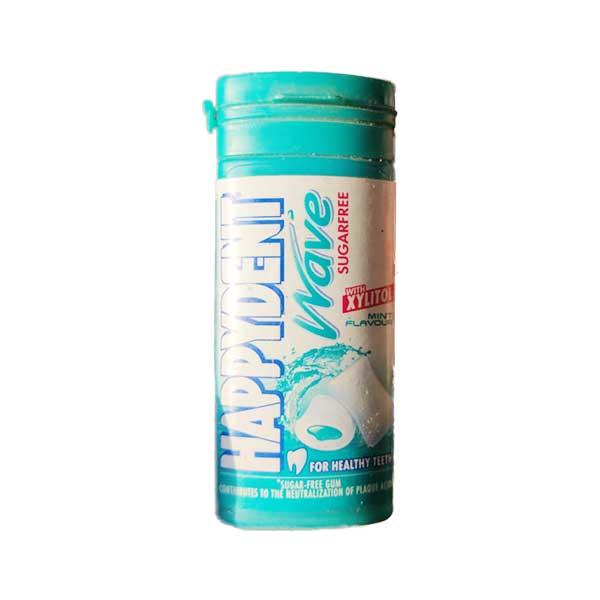 Happydent Wave with Xylitol Bubble Gum (SF) - Mint Flavour 30.6 gm - Mouth Refreshners