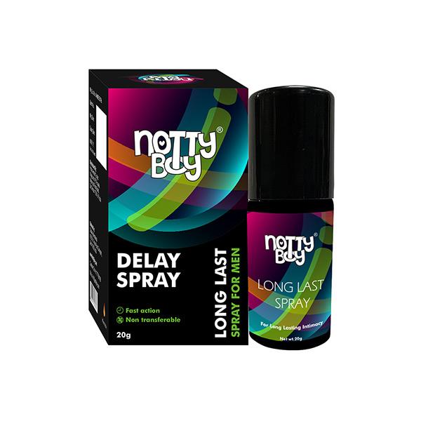 Netmeds | NottyBoy Long Last Delay Spray for Men 20 gm