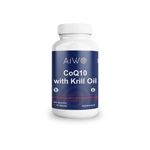 Aiwo CoQ10 with Krill Oil Capsule 30's - Co-Q