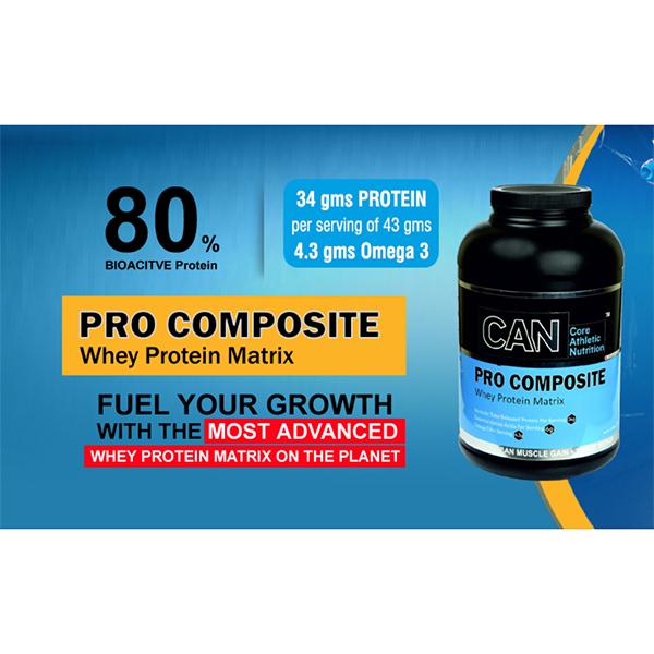 Can Pro Composite Whey Protein Matrix Powder 2 kg - Whey Proteins