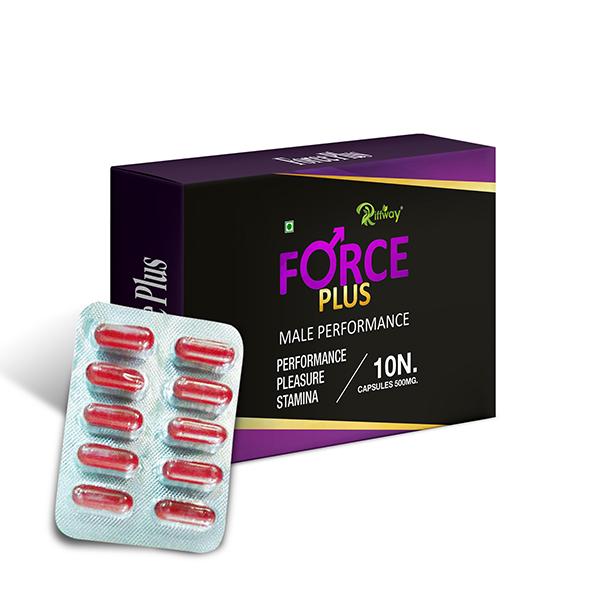 Riffway Force Plus 500 mg Capsule for Men 10's - Sexual Healthcare