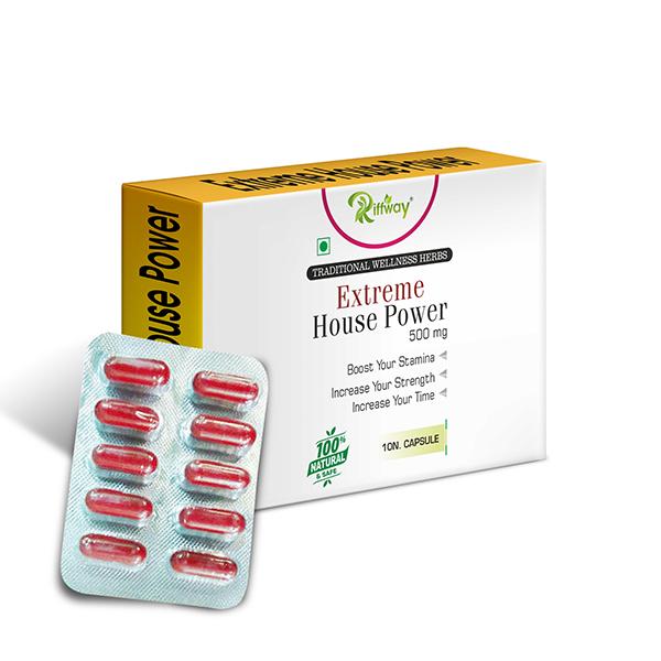 Riffway Extreme House Power 500 mg Capsule 10's - Sexual Healthcare