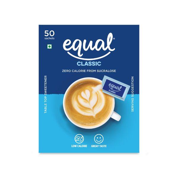 Netmeds | Equal Classic Zero Calorie Sweetener Sachet 50's