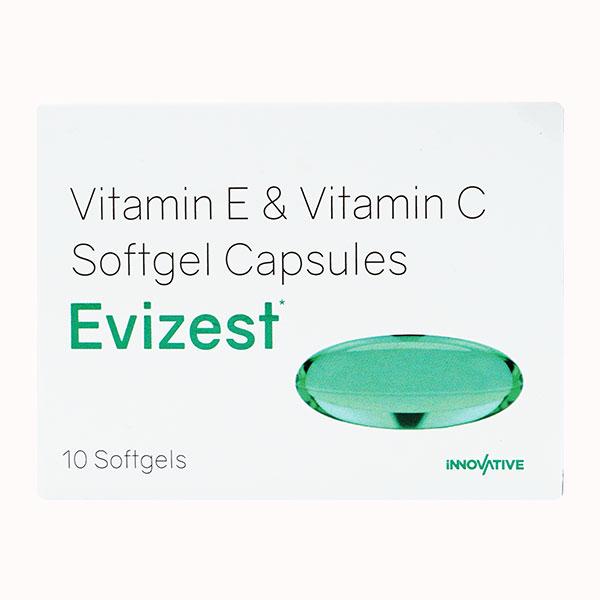 EVIZEST Softgel 10's - Supplements-Vit