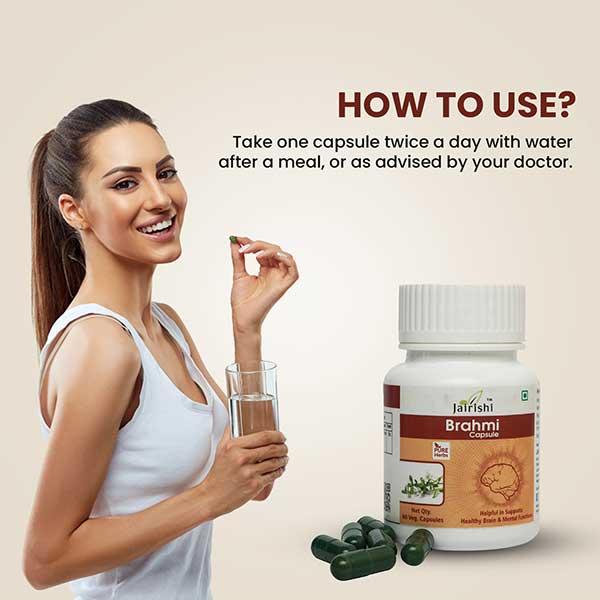 Jairishi Brahmi Veg Capsule 60's - Speciality Medicines