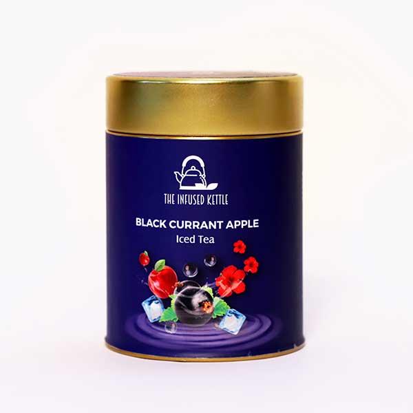 The Infused Kettle Iced Tea Leaves - Black Currant Apple 50 gm - Teas