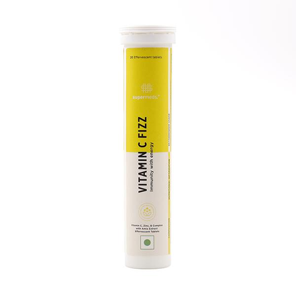 Supermeds Vitamin C Fizz Tablet 20's - Multi-Vitamins