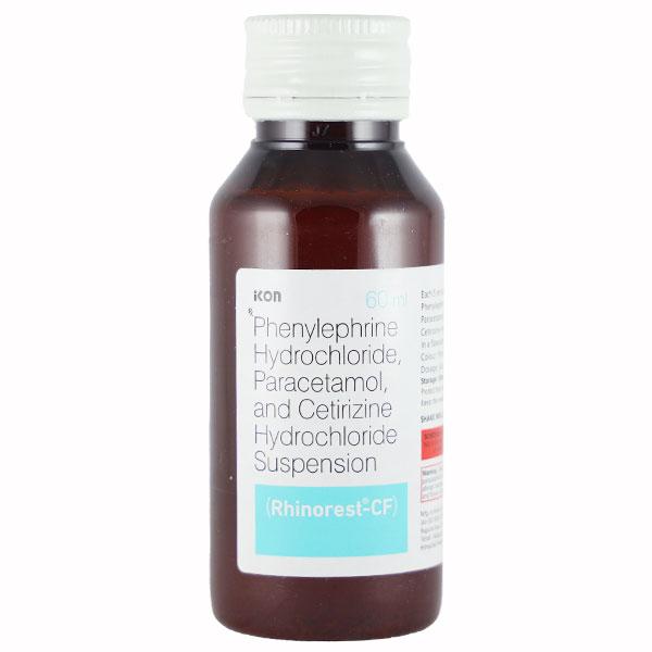 RHINOREST CF Suspension 60ml - Cough And Cold-Cou