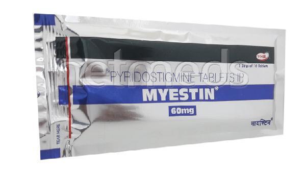Myestin 60mg Tablet 10'S - Myasthenia Gravis
