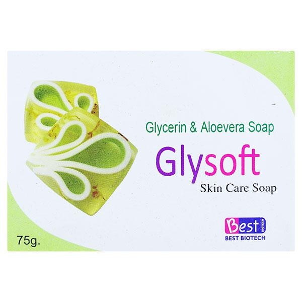 GLYSOFT Soap 75gm - Dry Skin-Emo