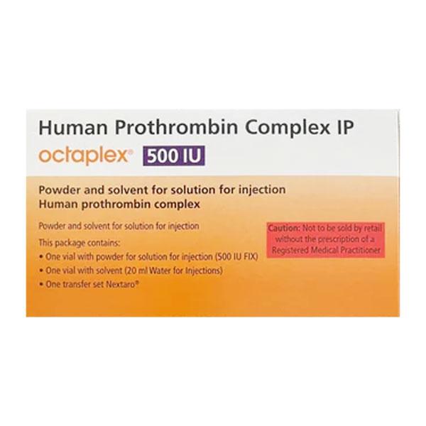 OCTAPLEX 500iu Injection 1's - Bleeding Disorders-AAF