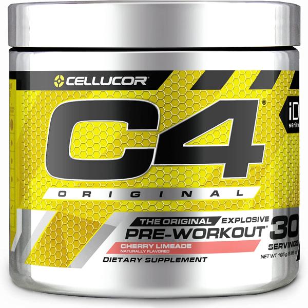 Cellucor C4 Original Pre Workout Powder - Cherry Limeade (30 Servings) 190 gm - Workout Essentials